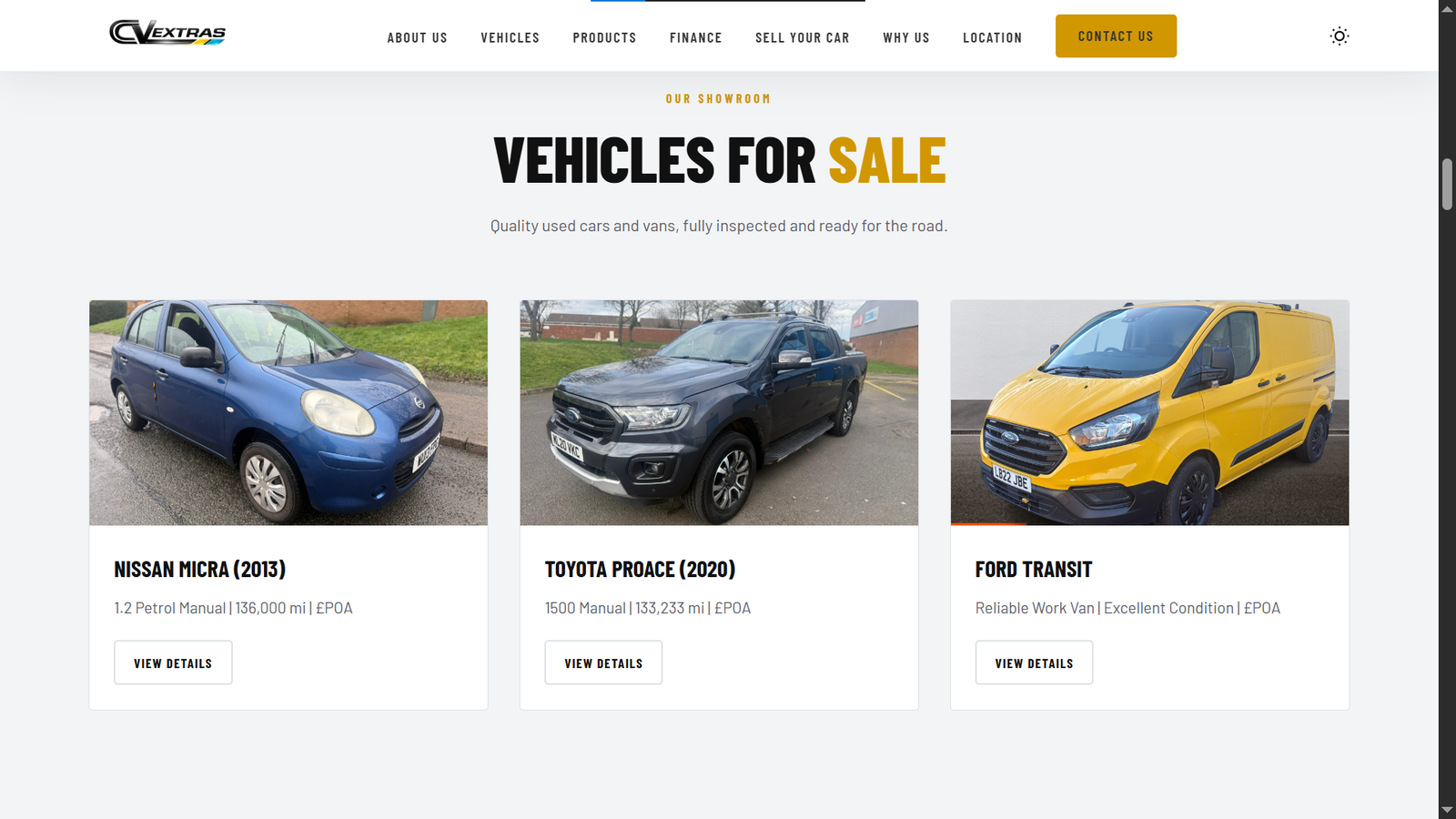 Cars and Vans UK